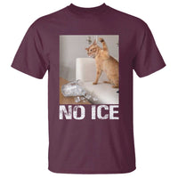 Funny Cat Meme No Ice T Shirt Subtle FDT Political Satire Satirical Humor
