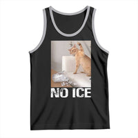 Funny Cat Meme No Ice Tank Top Subtle FDT Political Satire Satirical Humor