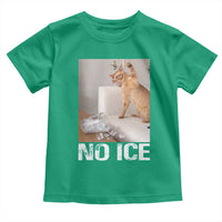Funny Cat Meme No Ice Toddler T Shirt Subtle FDT Political Satire Satirical Humor