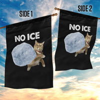 No Ice Garden Flag Funny Cat Meme Subtle FDT Political Satire