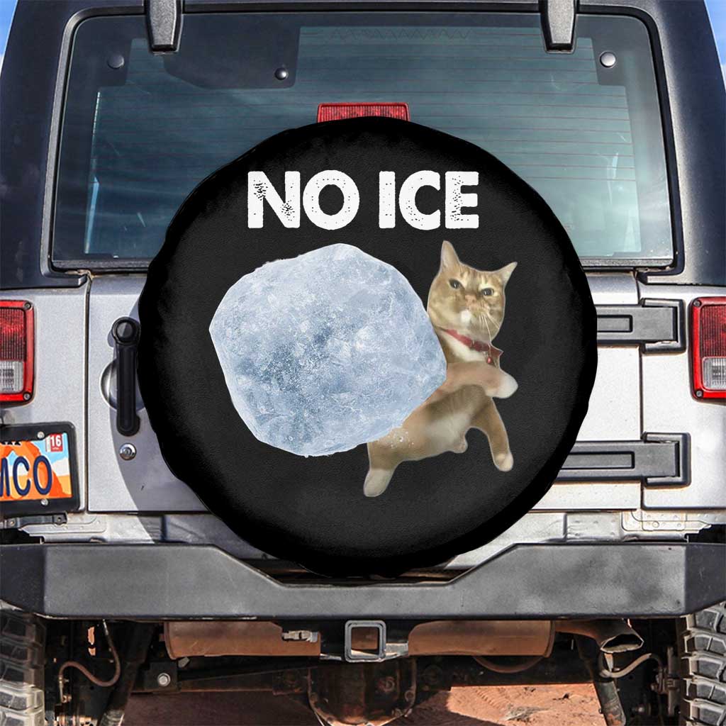 No Ice Spare Tire Cover Funny Cat Meme Subtle FDT Political Satire