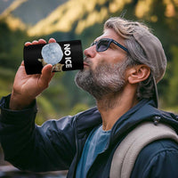 No Ice 4 in 1 Can Cooler Tumbler Funny Cat Meme Subtle FDT Political Satire