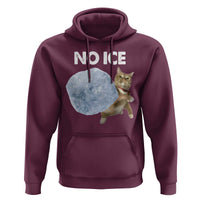 No Ice Hoodie Funny Cat Meme Subtle FDT Political Satire
