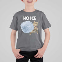 No Ice T Shirt For Kid Funny Cat Meme Subtle FDT Political Satire