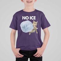 No Ice T Shirt For Kid Funny Cat Meme Subtle FDT Political Satire