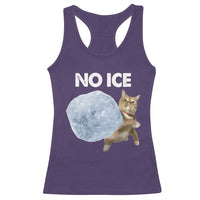 No Ice Racerback Tank Top Funny Cat Meme Subtle FDT Political Satire