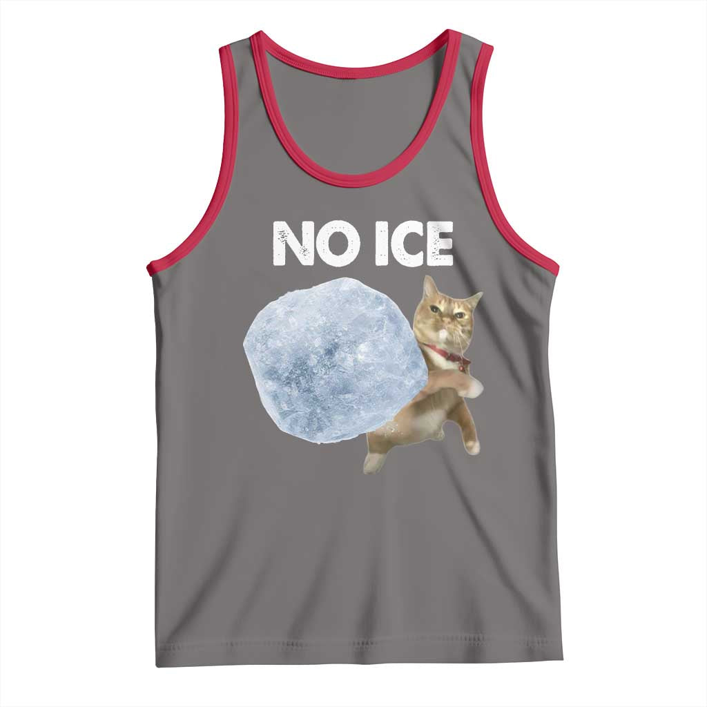 No Ice Tank Top Funny Cat Meme Subtle FDT Political Satire