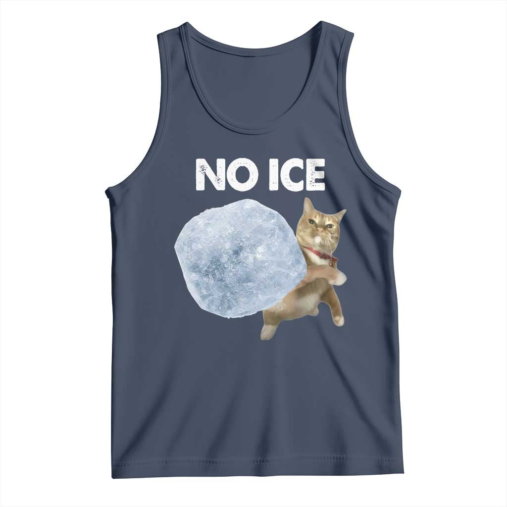 No Ice Tank Top Funny Cat Meme Subtle FDT Political Satire