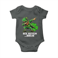 St Patricks Day Six Seven Bruh Baby Onesie Leprechaun 67 Meme Irish Ireland Lucky Shamrocks