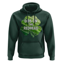 Funny Irish St Patricks Day Dibs On The Redhead Hoodie Retro Vintage Lucky Shamrock