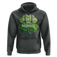 Funny Irish St Patricks Day Dibs On The Redhead Hoodie Retro Vintage Lucky Shamrock