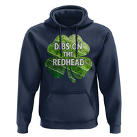 Funny Irish St Patricks Day Dibs On The Redhead Hoodie Retro Vintage Lucky Shamrock