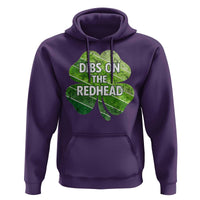 Funny Irish St Patricks Day Dibs On The Redhead Hoodie Retro Vintage Lucky Shamrock