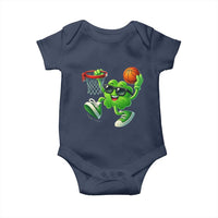 Basketball St Patricks Day Baby Onesie Cute Irish Shamrock Playing Basketball Player Team Boys