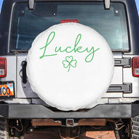 Lucky Irish Shamrock Spare Tire Cover St Patricks Day Letter Print Lightweight