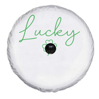 Lucky Irish Shamrock Spare Tire Cover St Patricks Day Letter Print Lightweight