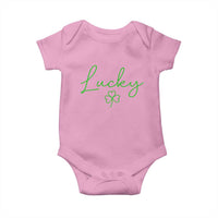Lucky Irish Shamrock Baby Onesie St Patricks Day Letter Print Lightweight