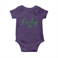 Lucky Irish Shamrock Baby Onesie St Patricks Day Letter Print Lightweight