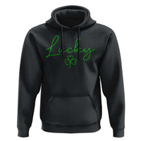 Lucky Irish Shamrock Hoodie St Patricks Day Letter Print Lightweight