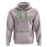 Lucky Irish Shamrock Hoodie St Patricks Day Letter Print Lightweight