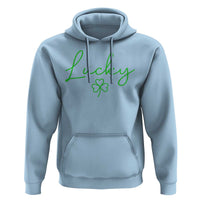 Lucky Irish Shamrock Hoodie St Patricks Day Letter Print Lightweight