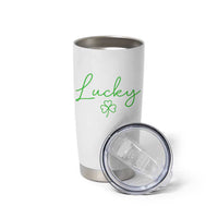 Lucky Irish Shamrock Tumbler Cup St Patricks Day Letter Print Lightweight