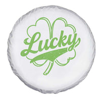 Vintage Lucky Shamrock Spare Tire Cover Irish St Patricks Day