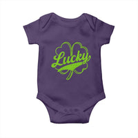 Vintage Lucky Shamrock Baby Onesie Irish St Patricks Day