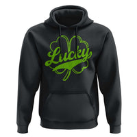 Vintage Lucky Shamrock Hoodie Irish St Patricks Day