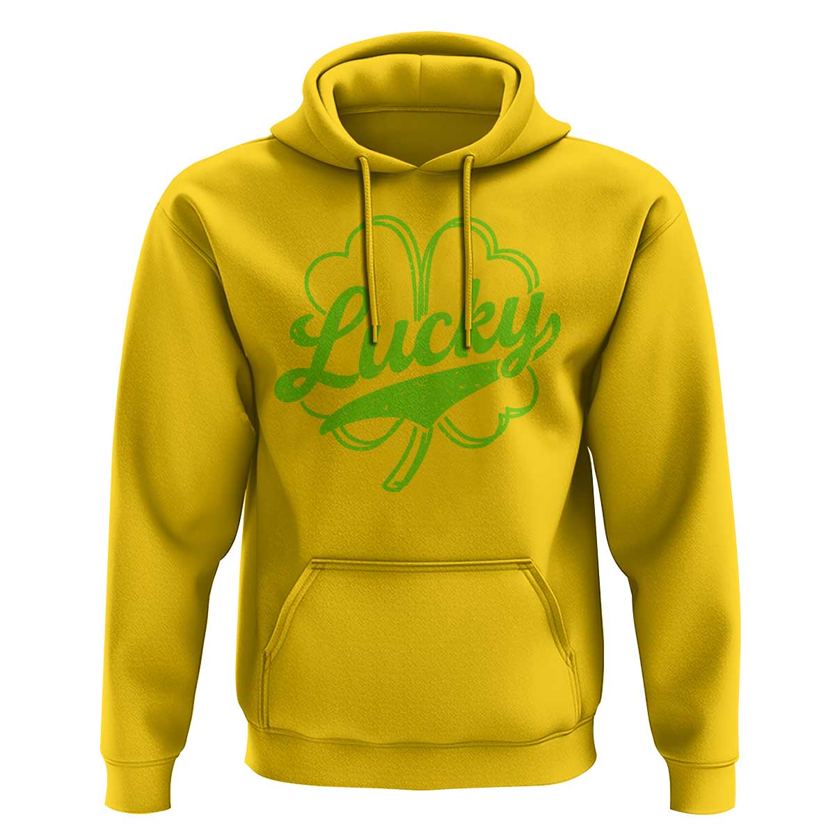 Vintage Lucky Shamrock Hoodie Irish St Patricks Day