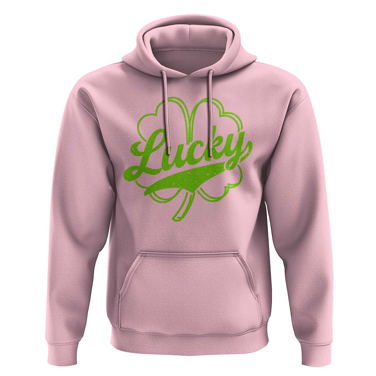 Vintage Lucky Shamrock Hoodie Irish St Patricks Day