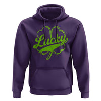 Vintage Lucky Shamrock Hoodie Irish St Patricks Day