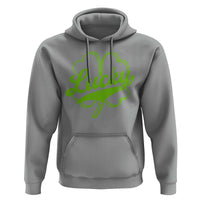 Vintage Lucky Shamrock Hoodie Irish St Patricks Day