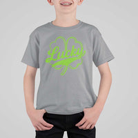 Vintage Lucky Shamrock T Shirt For Kid Irish St Patricks Day