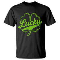 Vintage Lucky Shamrock T Shirt Irish St Patricks Day