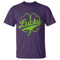 Vintage Lucky Shamrock T Shirt Irish St Patricks Day