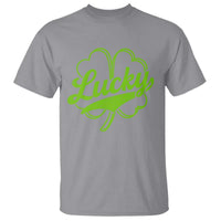 Vintage Lucky Shamrock T Shirt Irish St Patricks Day
