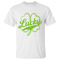Vintage Lucky Shamrock T Shirt Irish St Patricks Day