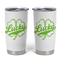 Vintage Lucky Shamrock Tumbler Cup Irish St Patricks Day