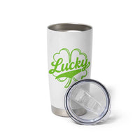 Vintage Lucky Shamrock Tumbler Cup Irish St Patricks Day