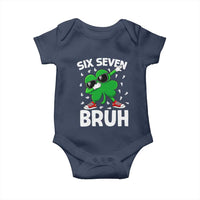 Funny Irish St Patricks Day Shamrock 67 Meme Baby Onesie Six Seven Bruh Gen Alpha Slang