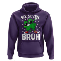 Funny Irish St Patricks Day Shamrock 67 Meme Hoodie Six Seven Bruh Gen Alpha Slang