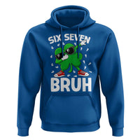 Funny Irish St Patricks Day Shamrock 67 Meme Hoodie Six Seven Bruh Gen Alpha Slang