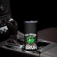 Funny Irish St Patricks Day Shamrock 67 Meme Skinny Tumbler Six Seven Bruh Gen Alpha Slang