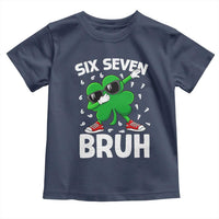 Funny Irish St Patricks Day Shamrock 67 Meme Toddler T Shirt Six Seven Bruh Gen Alpha Slang