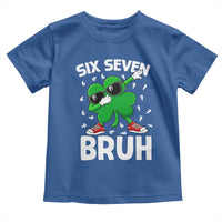 Funny Irish St Patricks Day Shamrock 67 Meme Toddler T Shirt Six Seven Bruh Gen Alpha Slang