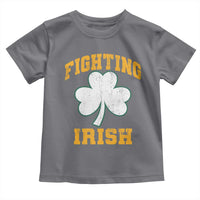 Vintage Fighting Irish Toddler T Shirt Retro History Gold Shamrock