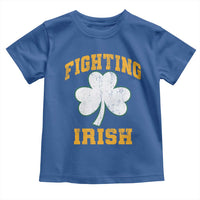 Vintage Fighting Irish Toddler T Shirt Retro History Gold Shamrock
