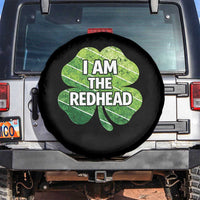 Funny Irish St Patricks Day Im The Redhead Spare Tire Cover Retro Vintage Lucky Shamrock