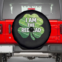 Funny Irish St Patricks Day Im The Redhead Spare Tire Cover Retro Vintage Lucky Shamrock
